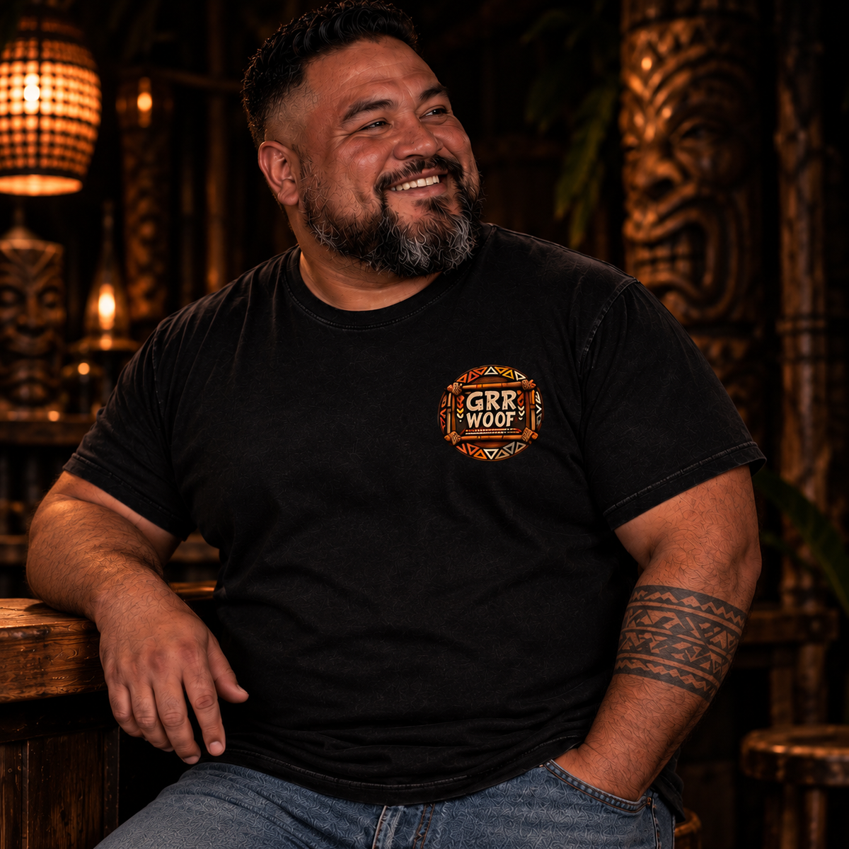 Tiki Bear Tee